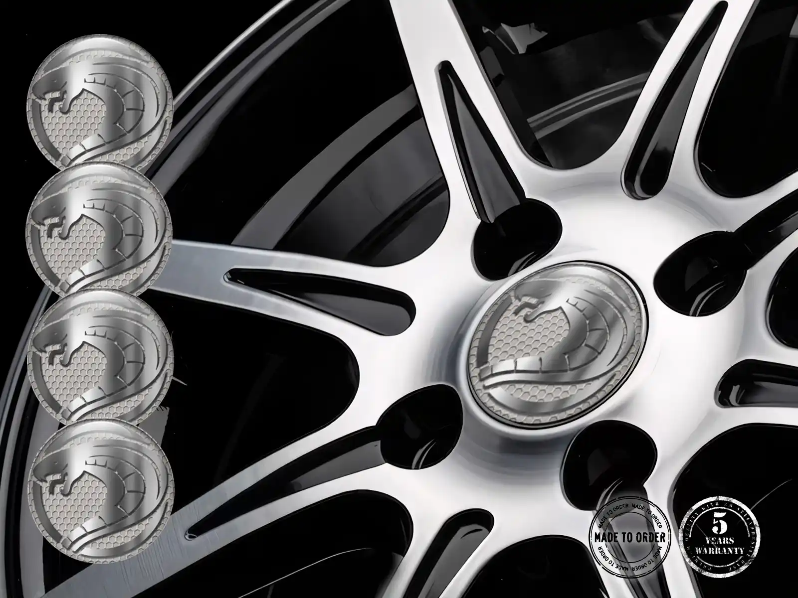 Wheel Badge Edition Luxury Drift Dome Labels